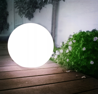 Vstavaná solárna lampa GreenBlue, biela, 58 cm, 1 ks.